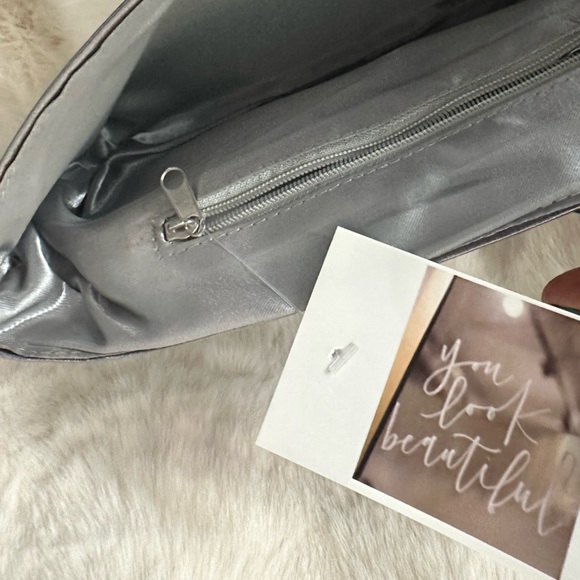 VINTAGE GLITTER & GLAM METALLIC SEQUIN CLUTCH - Picture 7 of 17